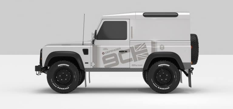 Stickers Décoration Land Rover Defender