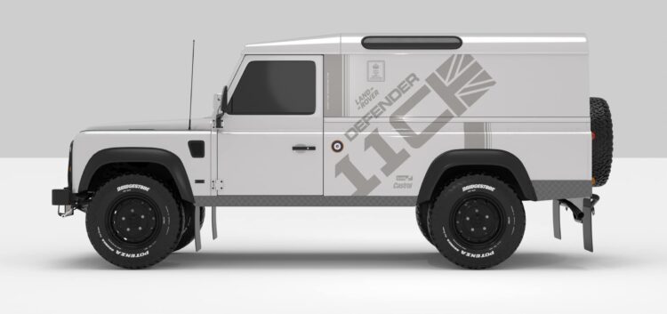 Decorative stickers for Land Rover Defender