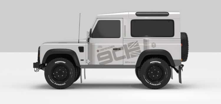 Stickers Décoration Land Rover Defender