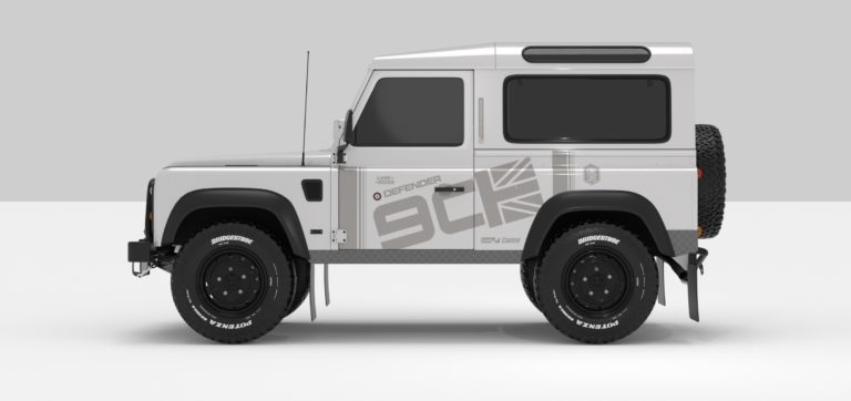 Stickers Décoration Land Rover Defender