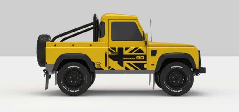 Defender Yellow -- Black