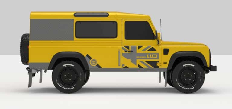 Defender Yellow -- Dark Grey-Ligth Grey