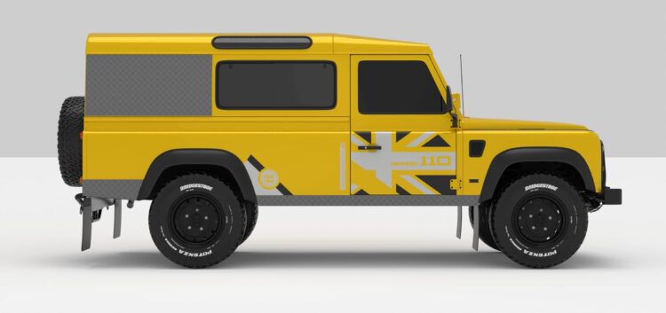 Defender Yellow -- Dark Grey-Super Ligth Grey