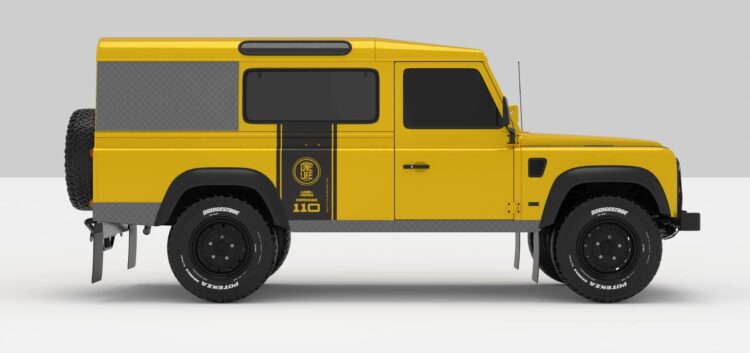 Stickers Décoration Land Rover Defender