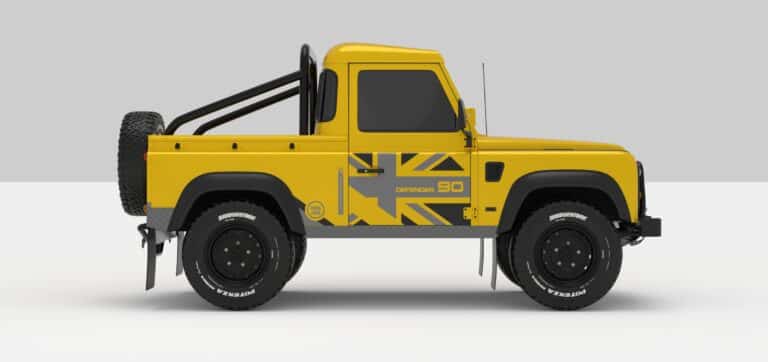 Defender Yellow -- Dark Grey / Ligth Grey