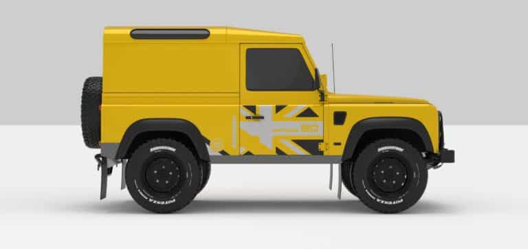 Defender Yellow -- Dark Grey / Super Ligth Grey
