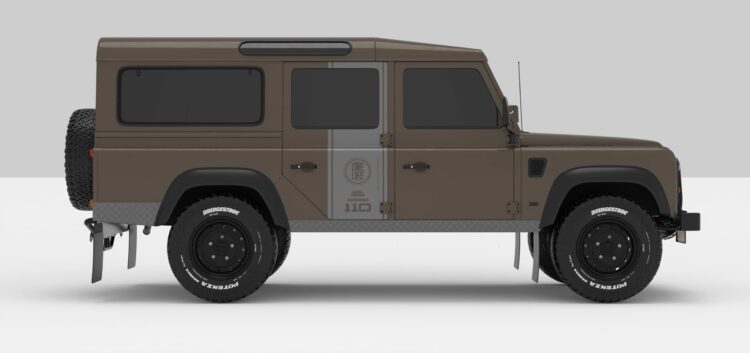 Stickers Décoration Land Rover Defender