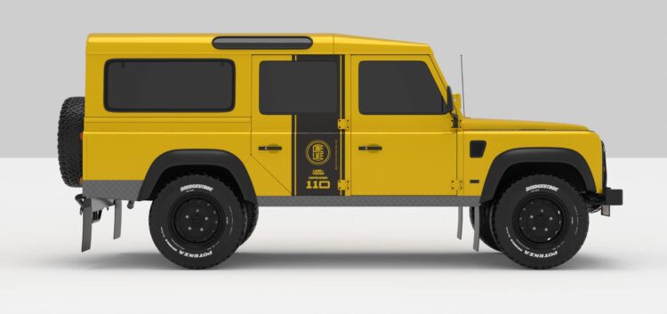 Stickers Décoration Land Rover Defender