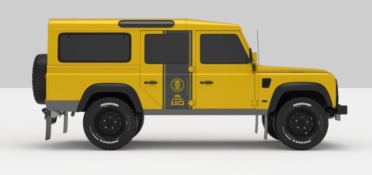 Stickers Décoration Land Rover Defender