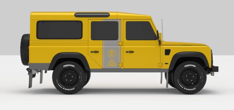 Stickers Décoration Land Rover Defender