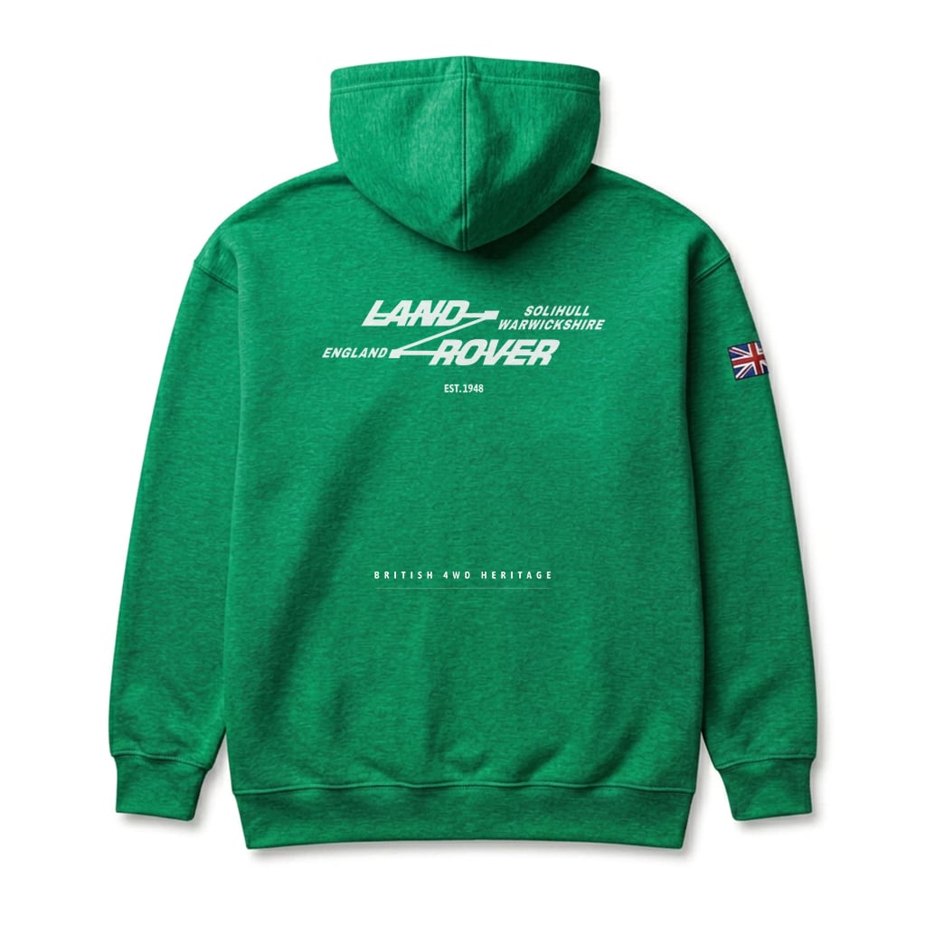 Veste à capuche Land Rover - Irish Green Veste à capuche Land Rover - Irish Green