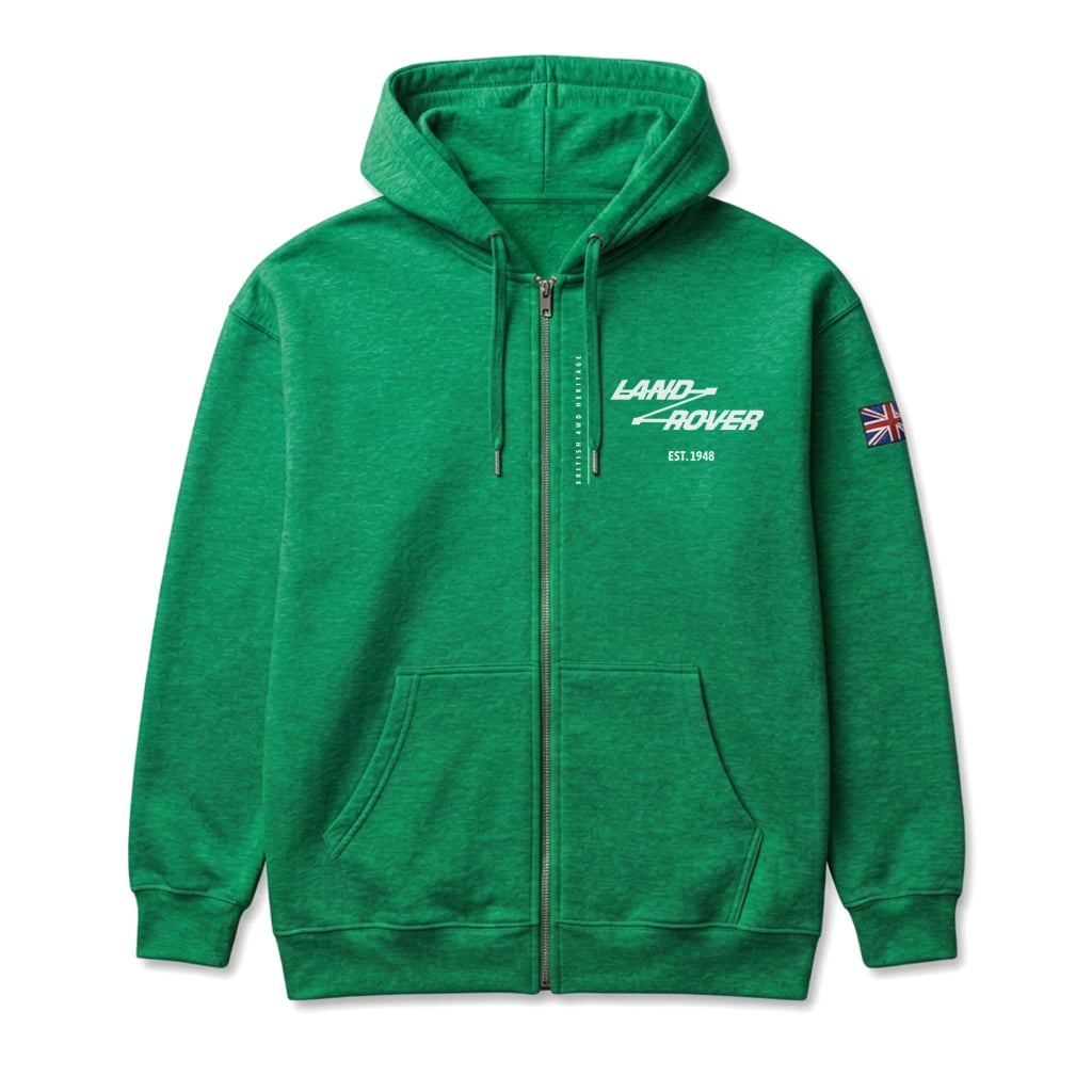 Veste à capuche Land Rover - Irish Green Veste à capuche Land Rover - Irish Green