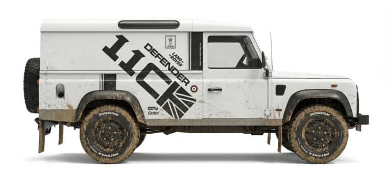 KIT-N°01 Sticker décoratif pour Land Rover Defender 110 Hard-Top