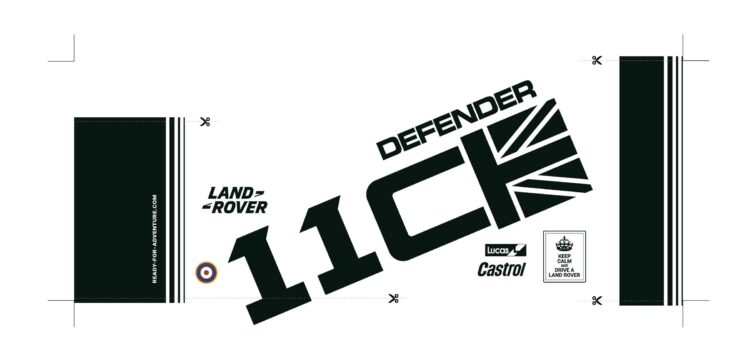 Stickers Décoration Land Rover Defender