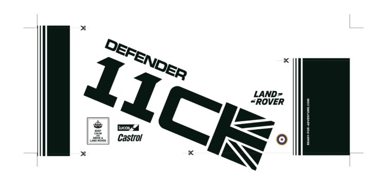Stickers Décoration Land Rover Defender