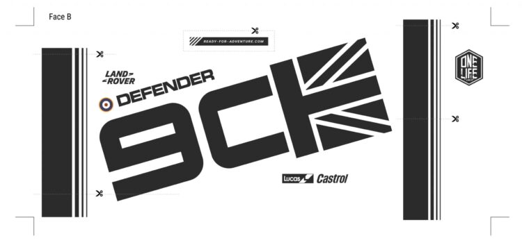 Stickers Décoration Land Rover Defender