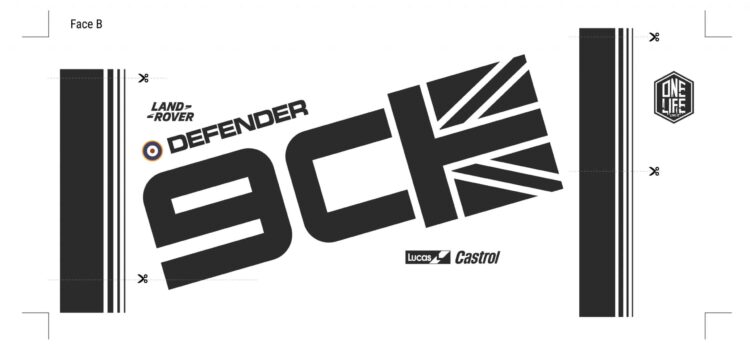 Stickers Décoration Land Rover Defender