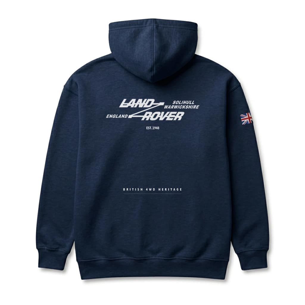 Veste à capuche Land Rover - Navy Veste à capuche Land Rover - Navy