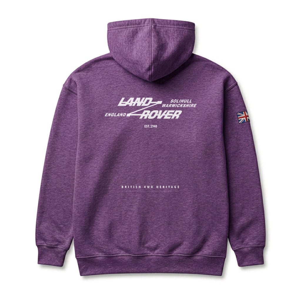 Veste à capuche Land Rover - Purple Veste à capuche Land Rover - Purple