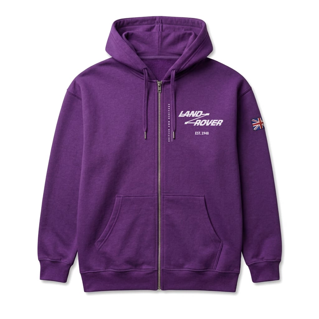 Veste à capuche Land Rover - Purple Veste à capuche Land Rover - Purple