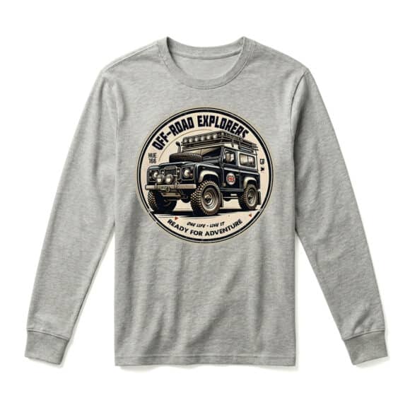 T-shirt Manches Longues Land Rover Series - Sport Grey