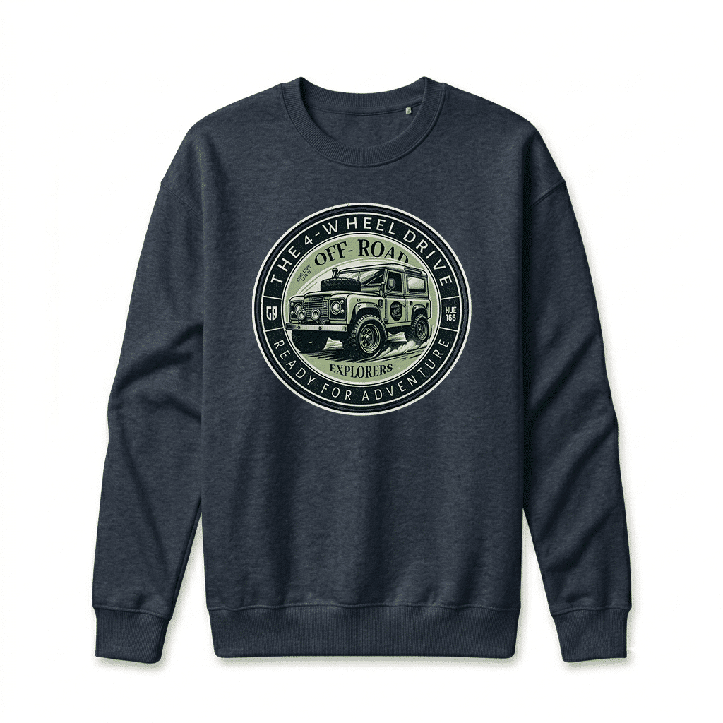 Sweatshirt Land Rover Defender 90 - Navy Blazer Sweatshirt Land Rover Defender 90 - Navy Blazer
