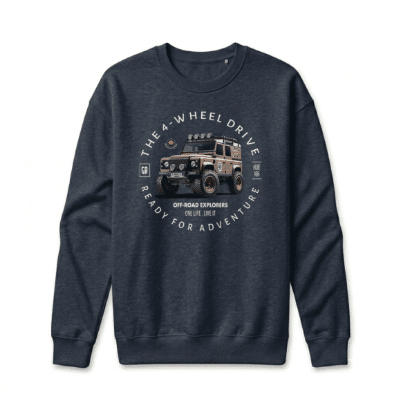 Sweatshirt Land Rover - Navy Blazer