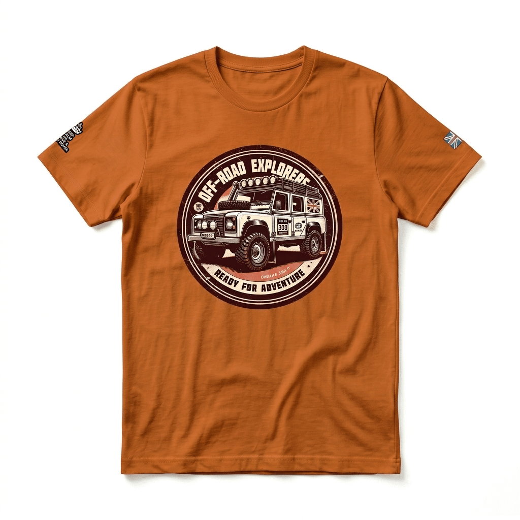 T-shirt Land Rover Defender 110 - Autumn T-shirt Land Rover Defender 110 - Autumn
