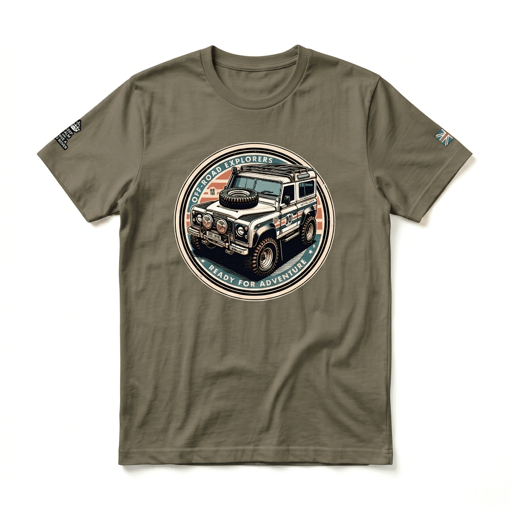 T-shirt Land Rover Series - Army T-shirt Land Rover Series - Army