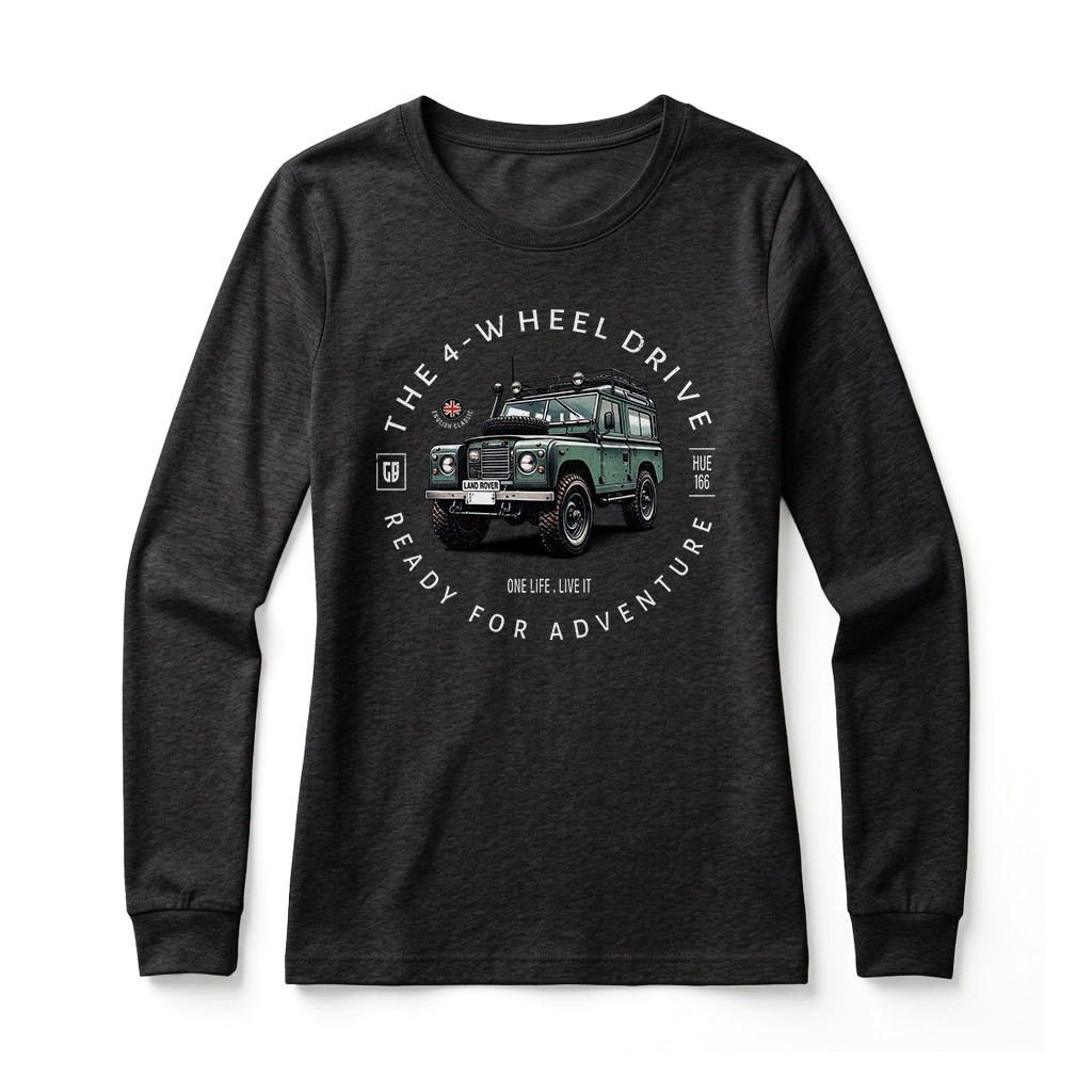 Land Rover Series Long Sleeve T-Shirt - Black Land Rover Series Long Sleeve T-Shirt - Black