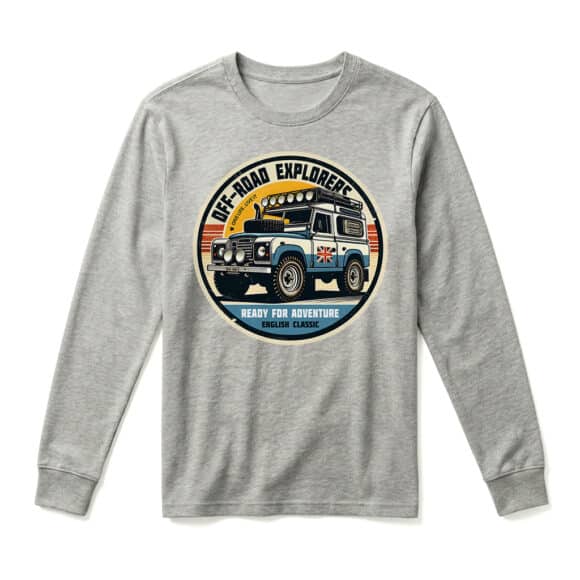 T-shirt Manches Longues Land Rover Series - Sport Grey